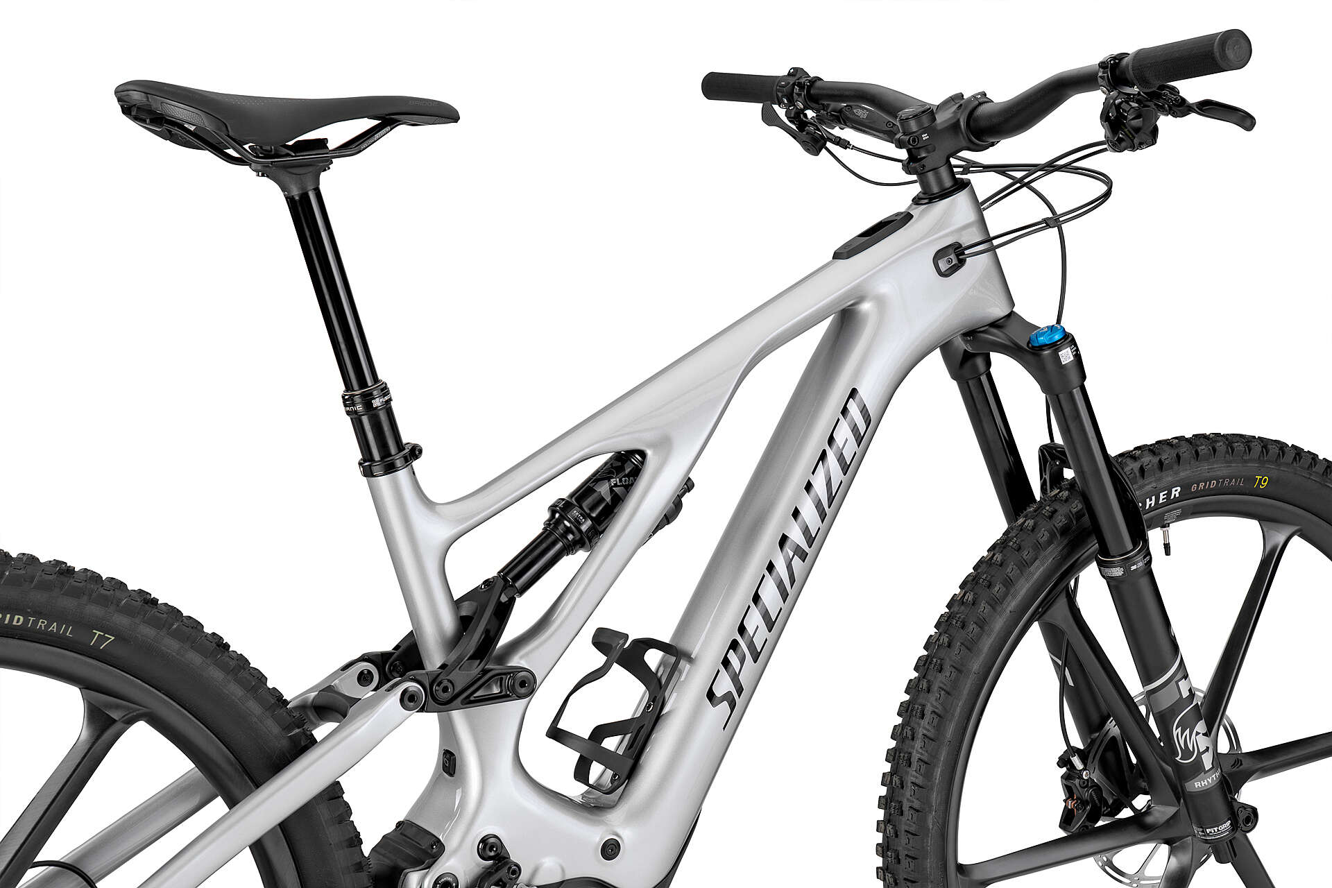 Weißes Specialized Levo Bike Seitenansicht